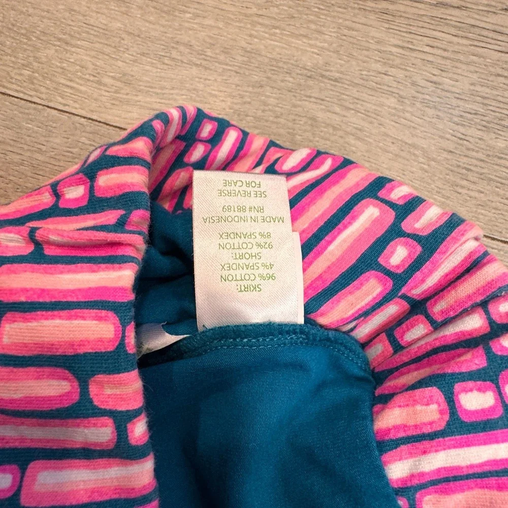 Lilly Pulitzer Golf Skort Madison‎ Mandevilla Pink Slathouse Xsmall XS